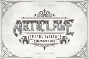 Articlave Font for Vintage-Inspired Web Design
