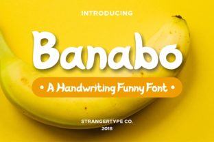 Banabo Font Review: A Playful Display Typeface for Creative Branding