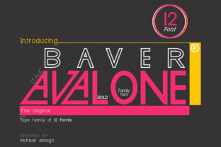 Baver Avalone Display Font in Real-World Branding Projects