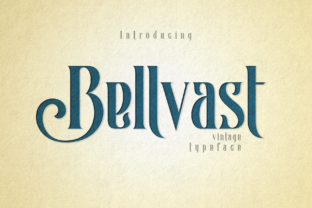 Bellvast Font: A Vintage-Style Display Typeface for Campaign Impact