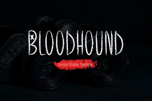 Bloodhound Font: A Display Typeface for Modern Web Design