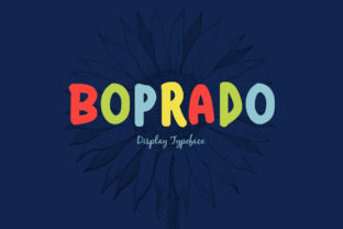 Boprado Display Font for Small Business Branding