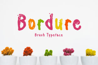 Bordure Font: A Playful Display Type for Creative Projects