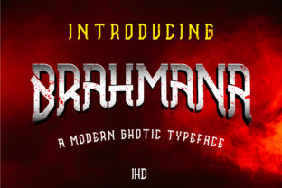 Brahmana Display Font for Bold Web Typography