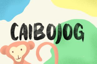 Caibojog: A Playful Display Font for Kids-Focused Branding