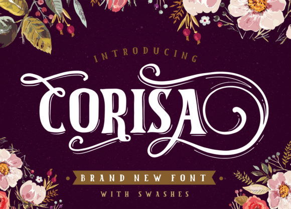 Corisa Font: A Beautiful Display Typeface for Small Business Branding