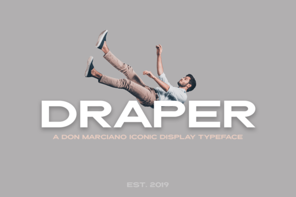 Draper Font: A Mid-Century Typography Charm