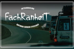 Fachranheit Display Font for Digital Design Projects
