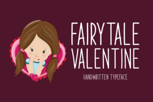 Fairytale Valentine: A Handwritten Font for Crafters and Creators