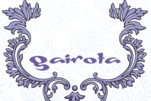 Gaivota: A Vintage Display Font for Editorial Design