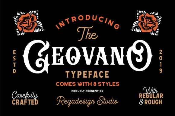 Geovano Font for Vintage-Inspired Campaigns