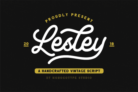 Lesley Font for Editorial Design and Creative Projects