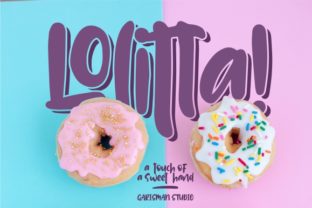 Lolitta Font for Bold Web Typography