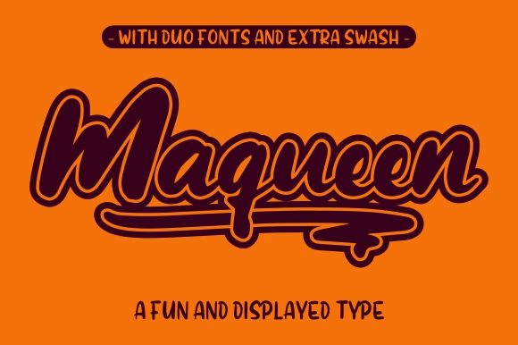 Maqueen Duo Font: A Friendly Typeface for Business Branding