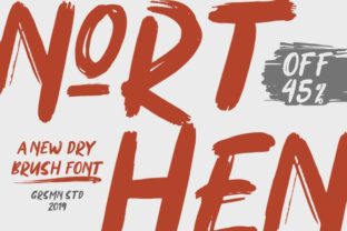 Northen Font for Editorial Design and Creative Branding