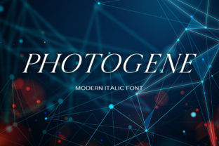 Photogene: A Modern Display Font for Powerful Branding