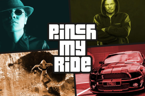 Pinch My Ride Font for Bold Digital Branding