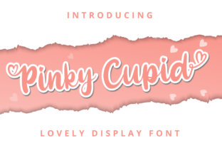 Pinky Cupid Font for Editorial Design and Branding Projects