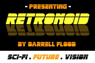 Retronoid Font: Bold, Retro Design for Modern Projects