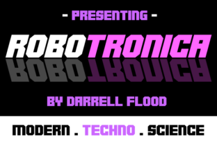 Robotronica Font: Boost Your Sci-Fi Brand with Futuristic Typography