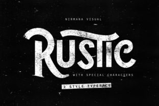 Rustic Font for Bold, Beautiful Craft Projects