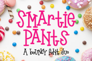 Smartie Pants Font for Playful Brand Design