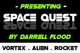 Space Quest Font: A Bold Display Typeface for Creative Projects