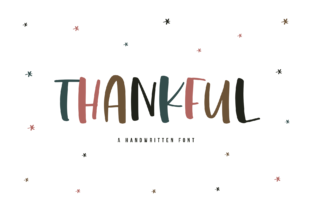 Thankful Font Review for Creative Projects