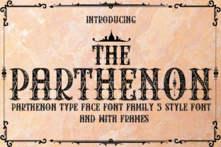 The Parthenon Font for Playful and Professional Branding